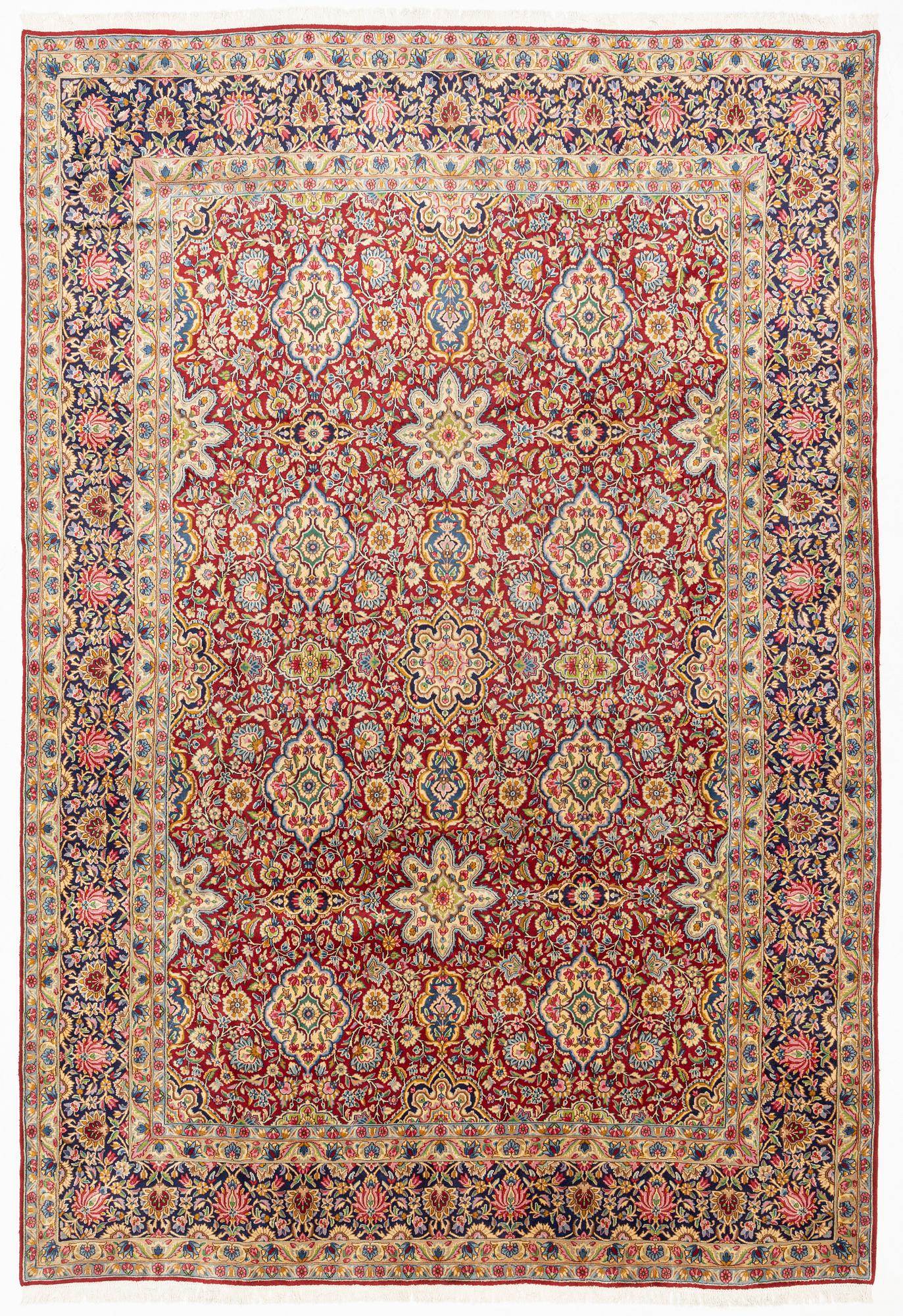A Kerman carpet, 438 x 298 cm.