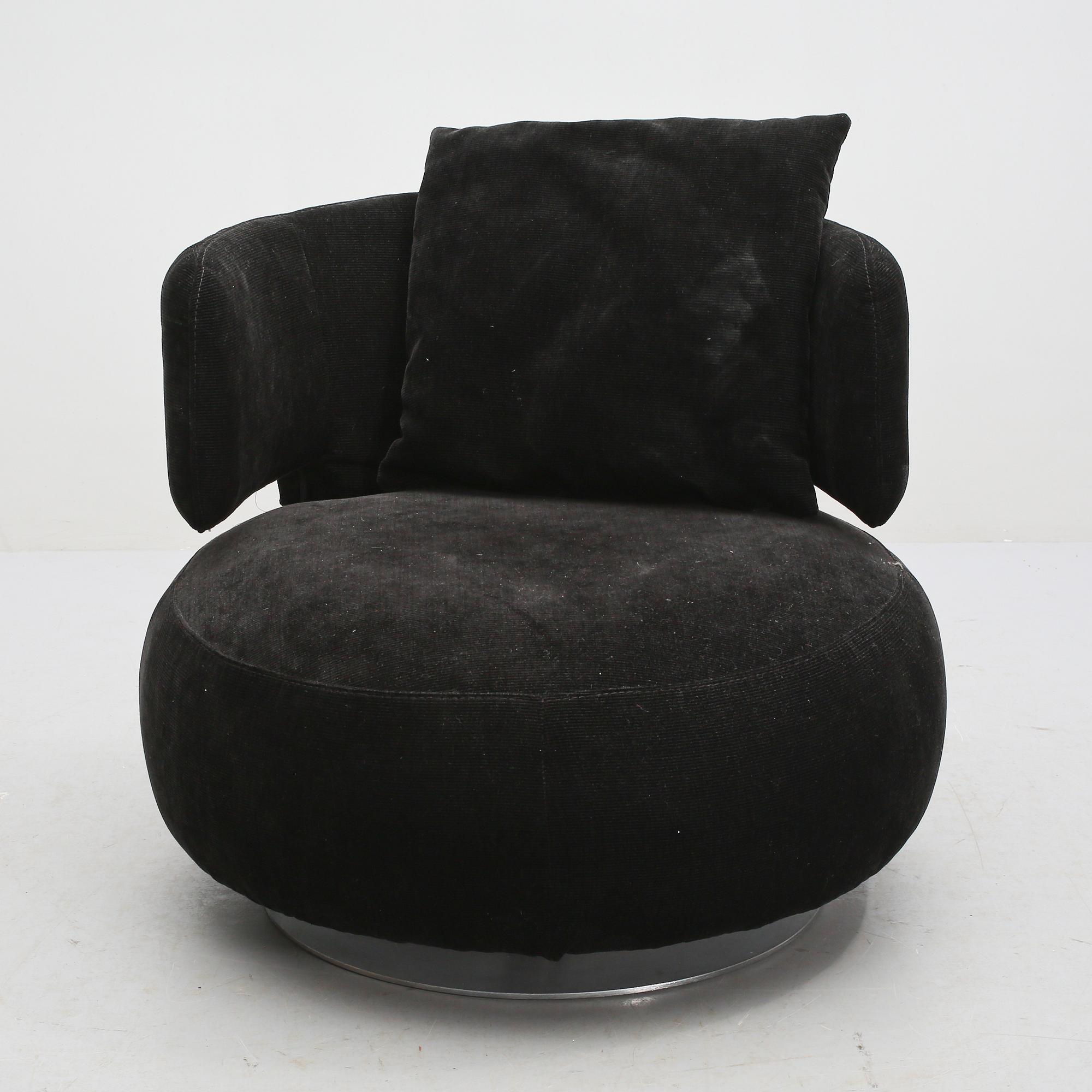 FÅTÖLJ, "Curl", Maurizio Manzoni och Roberto Tapinassi, Roche Bobois, Frankrike, omkring år 2000.