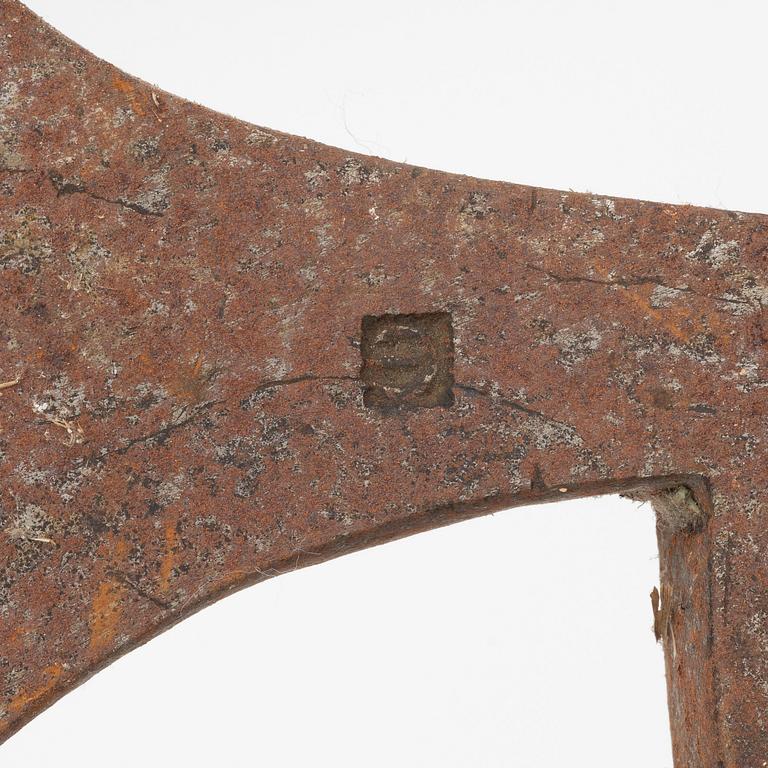 Boarding axe, Swedish, 1780 pattern.