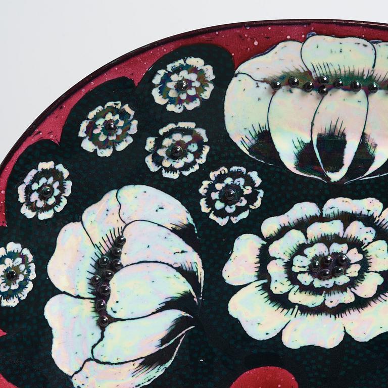 BIRGER KAIPIAINEN, fat, stengods, Arabia, Finland, 1970-tal.