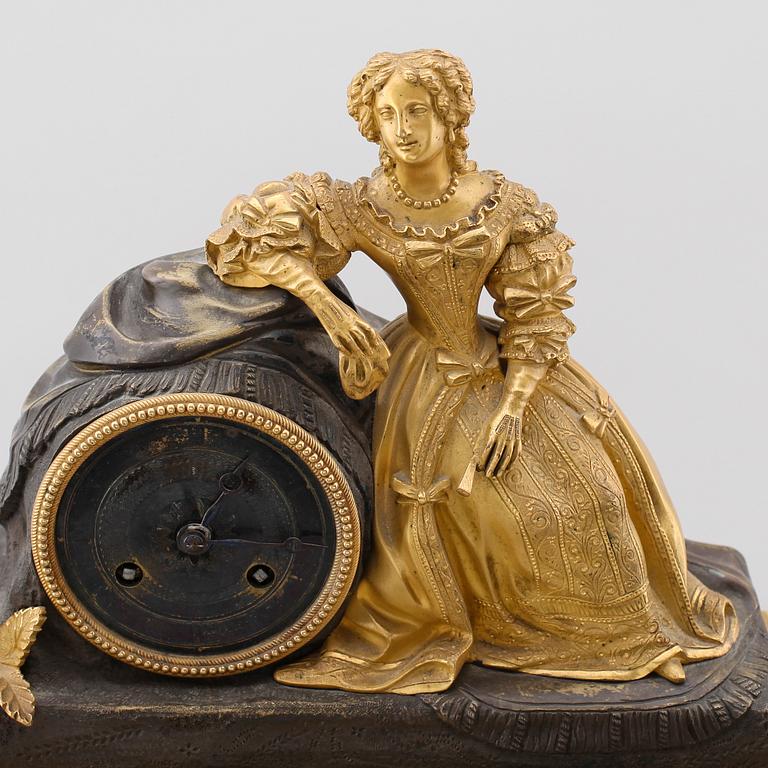 BORDSPENDYL, senempire, Frankrike, 1800-talets första hälft.