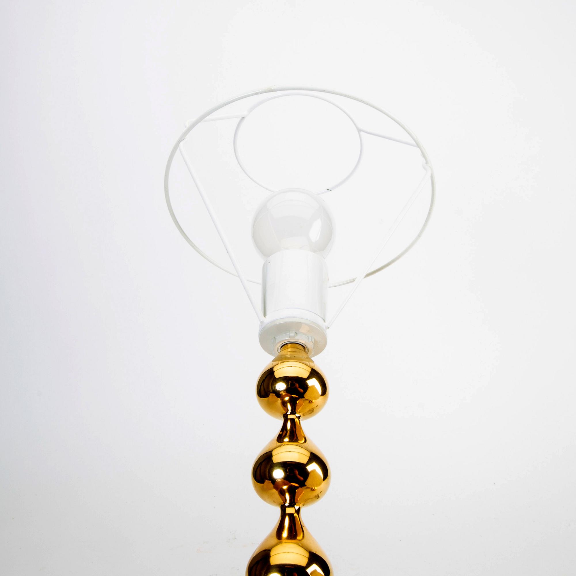 Hugo Asmussen bordslampor ett par "Teardrop" Danmark, 1900-talets andra hälft.