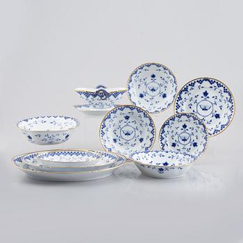 A 36-piece "Summerfugl"  porcelain dinner service, Bing & Grøndahl, Denmark.