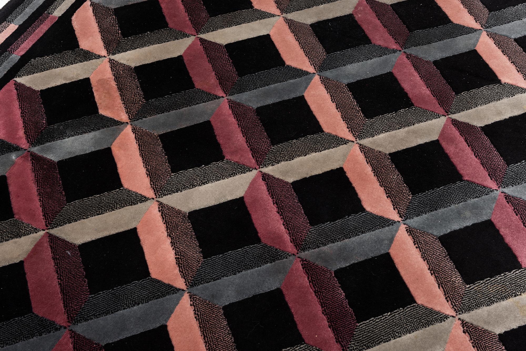 Matta, maskintuftad, Missoni, T & J Vestor, Italien, ca 240 x 165 cm.