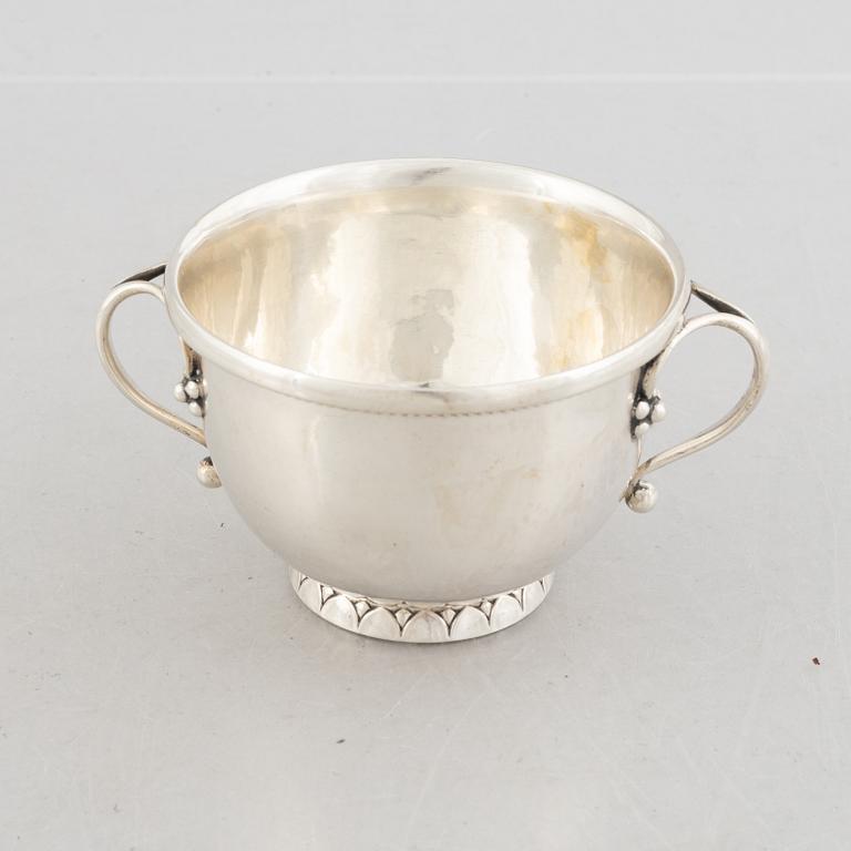 Georg Jensen, bonbonnière, silver, Copenhagen 1918.