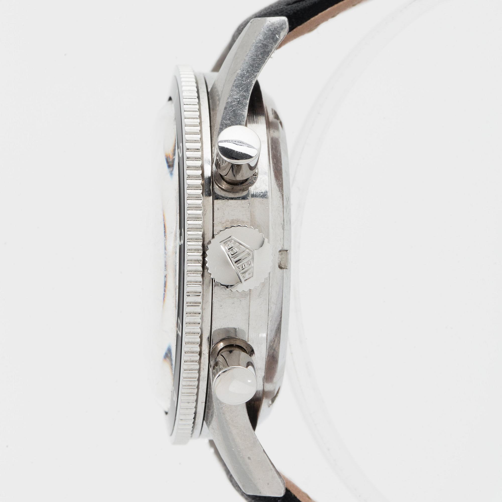 HEUER, Autavia, kronograf, "Special order Tachymeter Dial".