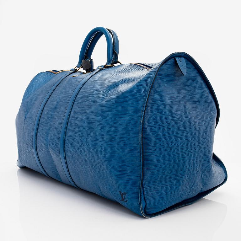 Louis Vuitton, an 'Epi Keepall 60' weekend bag.