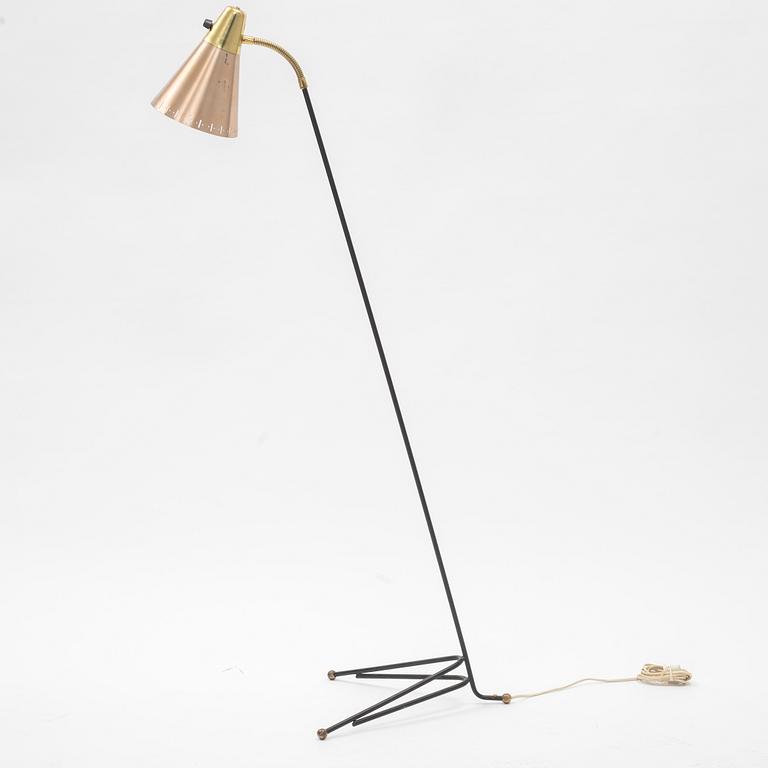 Golvlampa, modell 144, EAE Eskilstuna, 1950-tal.