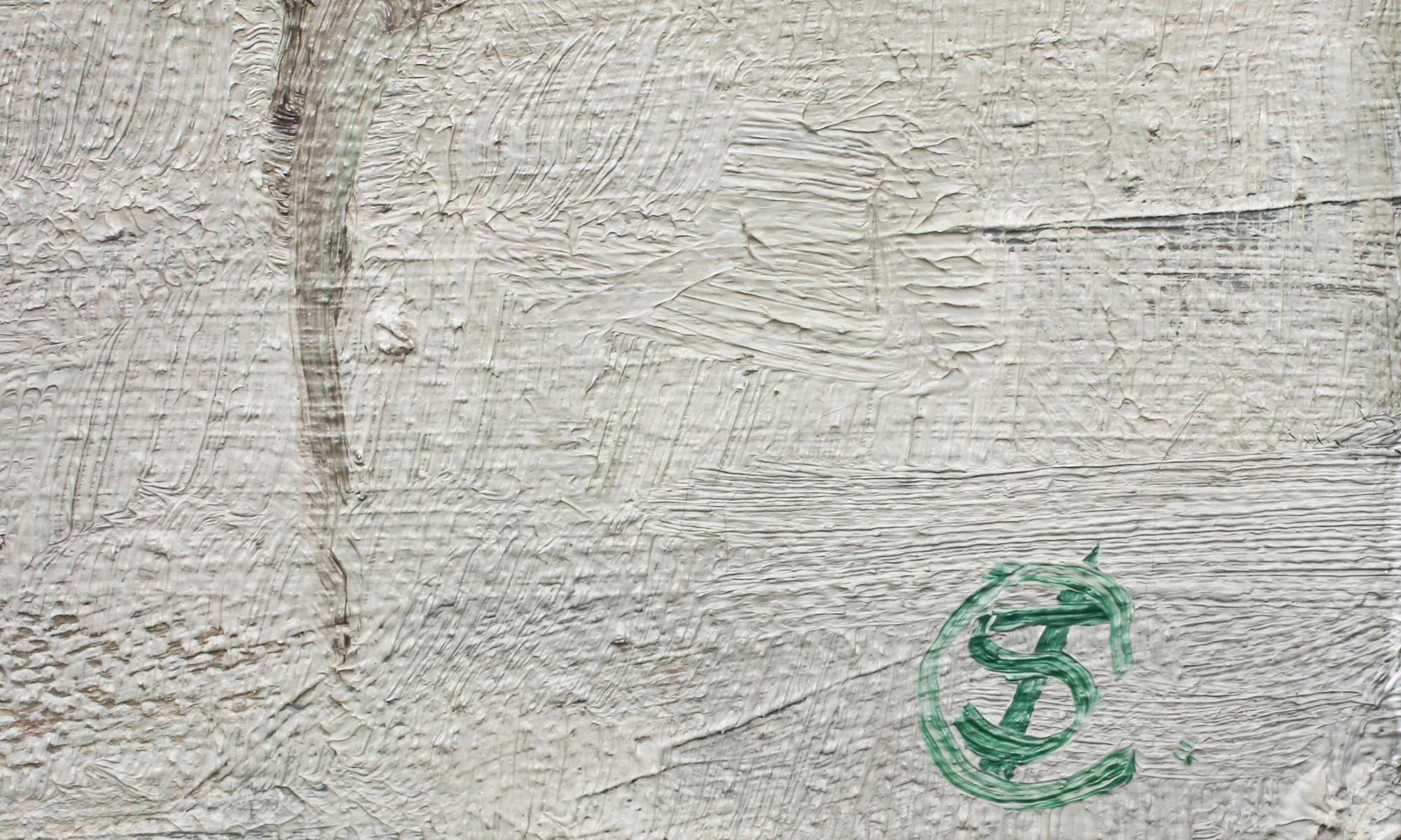 JENS SINDING CHRISTENSEN, olja på duk, monogramsign.