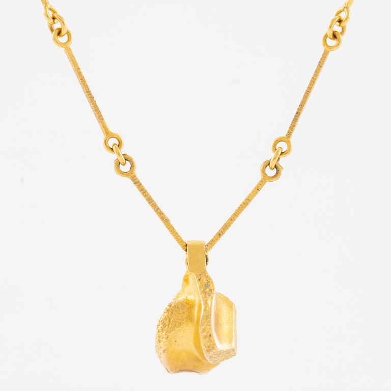 Necklace, Lapponia. 14K gold.