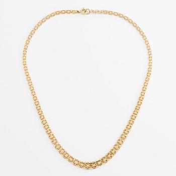 Necklace 18K gold.