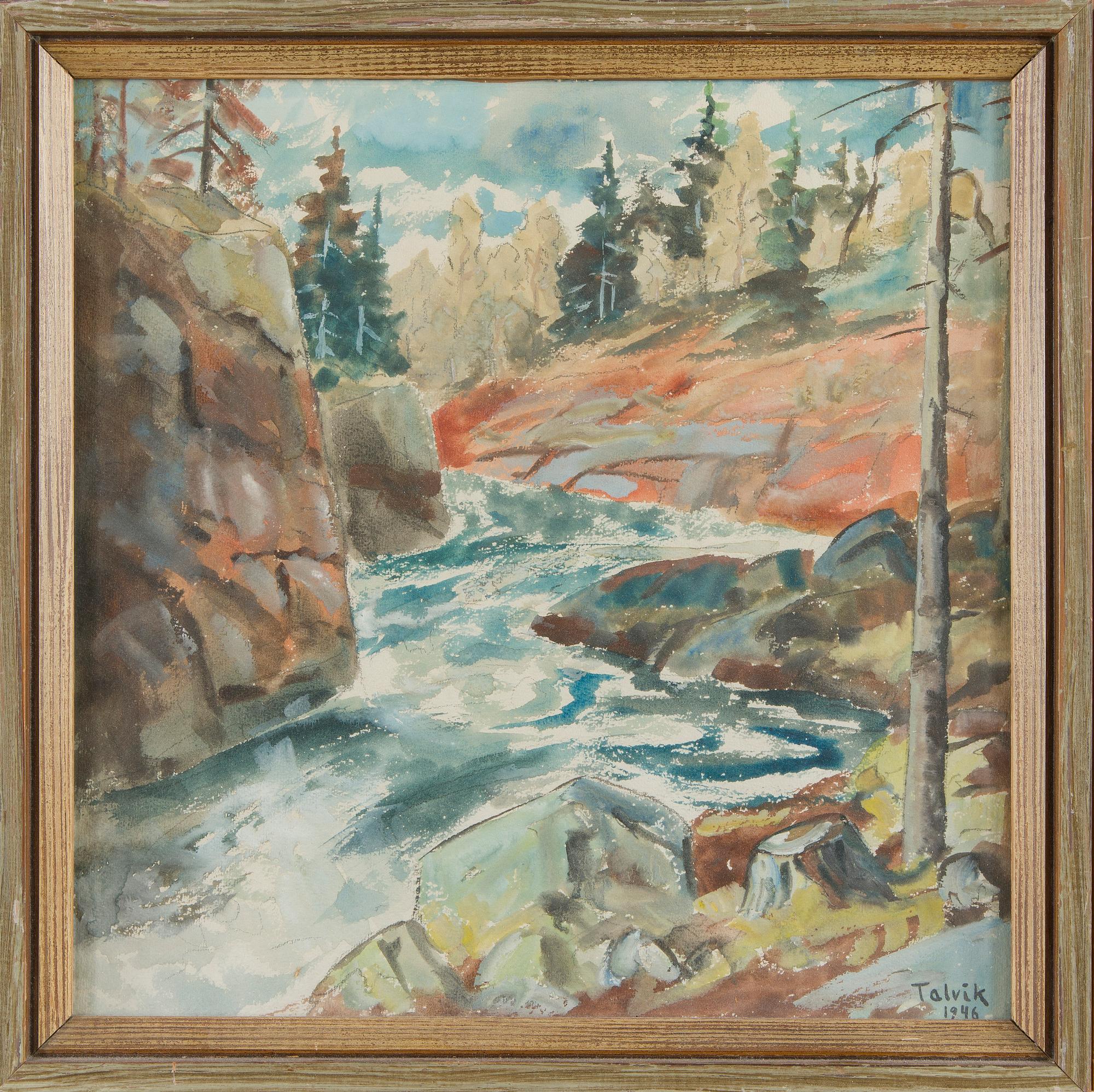 Hermann Talvik, Hästlandskap.