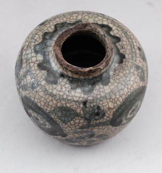 VAS, stengods, Kina, Mingdynasti Hongwu 1300-tal.