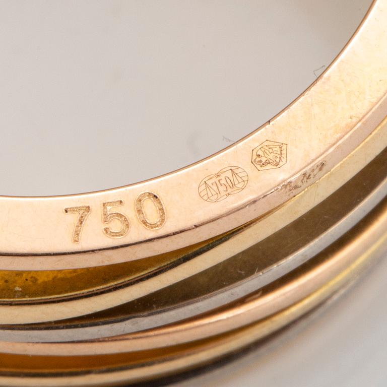 18K gold Omega ring.