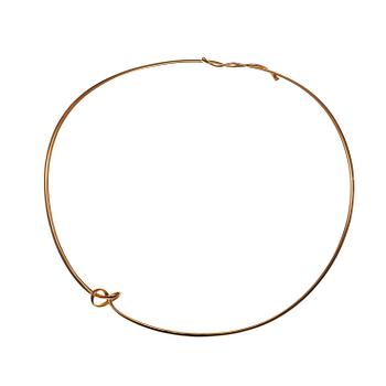 611. A Vivianna Torun Bülow Hübe 18k gold necklace, Georg Jensen, Copenhagen post 1945.