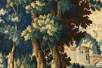 A tapestry, "Verdure", tapestry weave, ca 218  x 327 cm cm, Flanders, the first half of the 18th century.