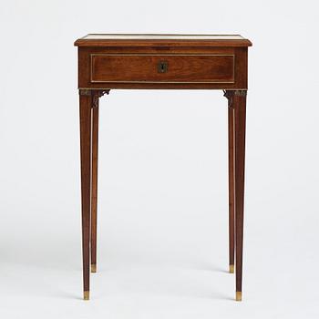 A late Gustavian table attributed to C D Fick (master 1776-1806).