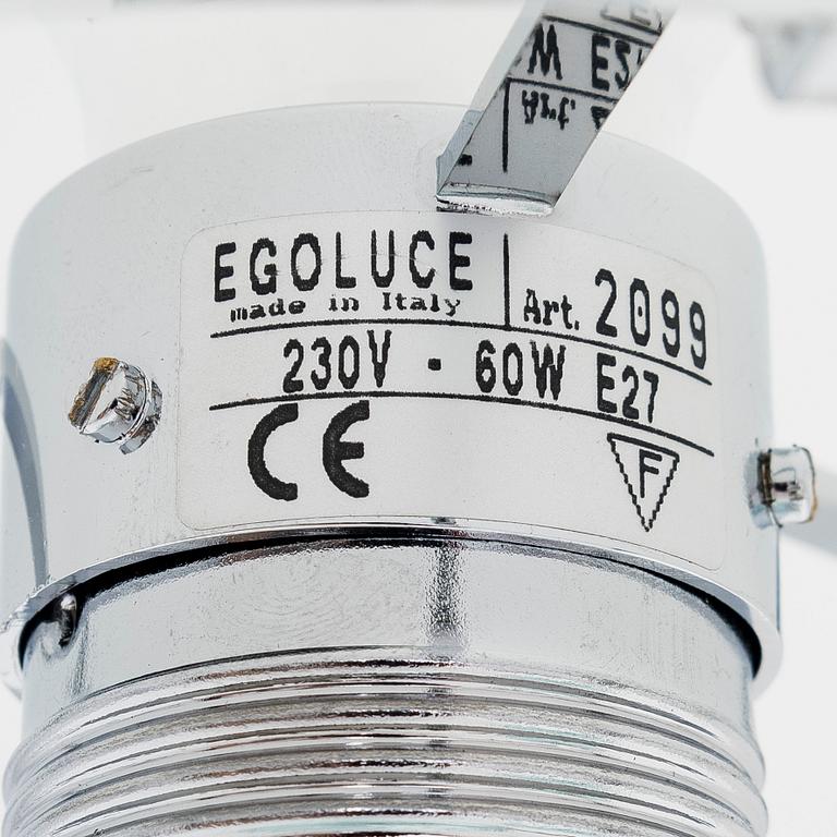 Wilhelm Wagenfeld, a pair of Bauhaus style 'WG24' table lights, Egoluce, Italy, 2000s.