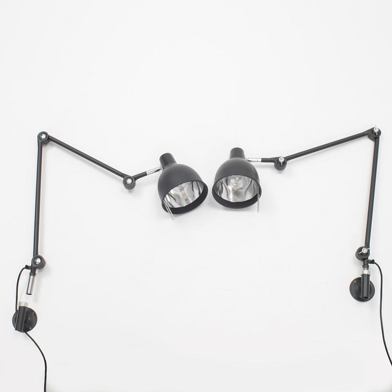 Box Architects, a pair of 'PJ 70' wall lamps, Örsjö Belysning.