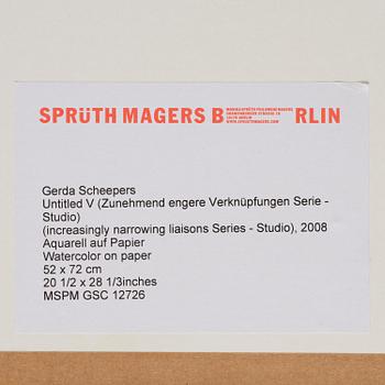 Gerda Scheepers, Ohne Title V ( Zunehmend engere Verknüpfungen Serie- Studio).