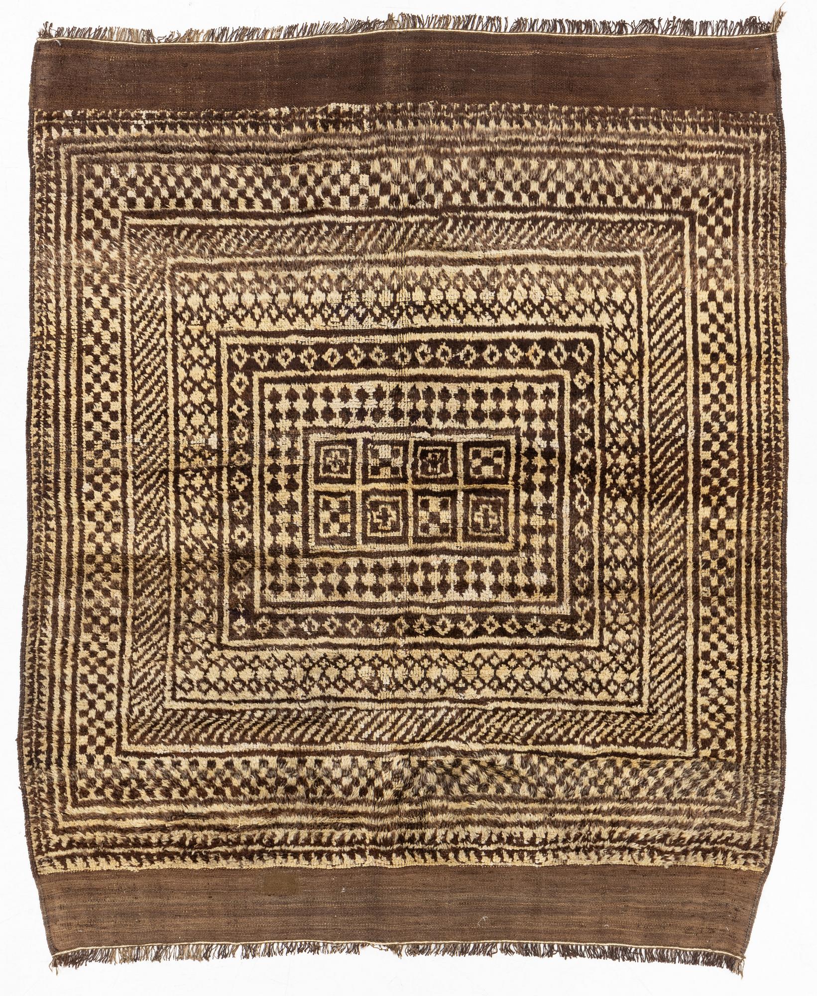 Matta,antik/semiantik, Sirjan, ca 212 x 175 cm.