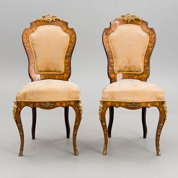 A 5-piece sofa suite from the latter half of the 19th Century.