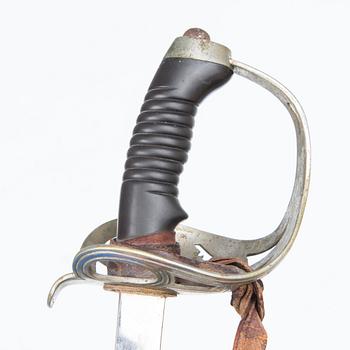A Bavarian M89 cavalry officer's sword, circa 1900.