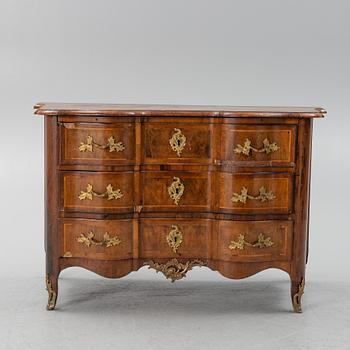 Byrå, tidig rokoko, 1700-tal.