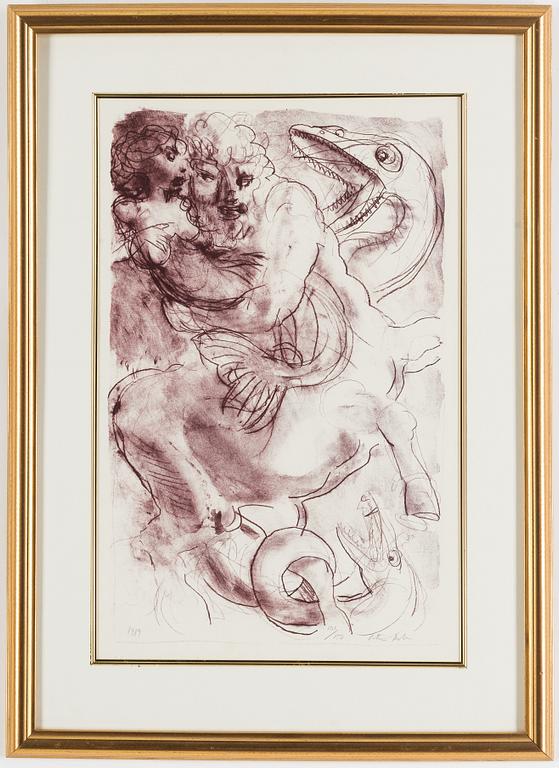 PETER DAHL, lithograph in colours, signed Peter Dahl, dated 1989 and numbered 101/150 in pencil.