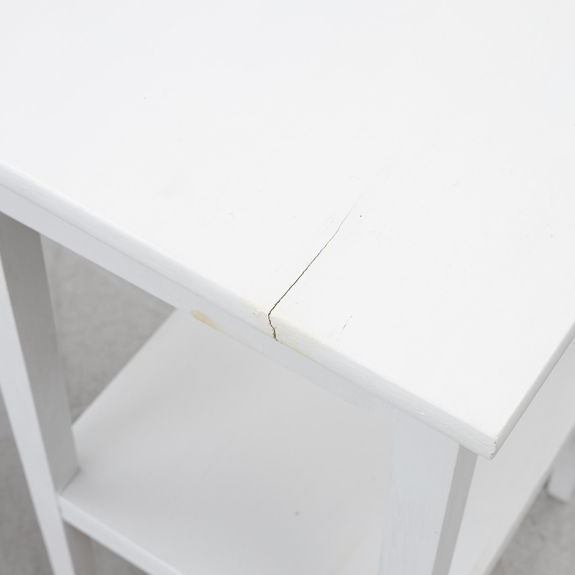 Bedside tables, a pair, 20th century,