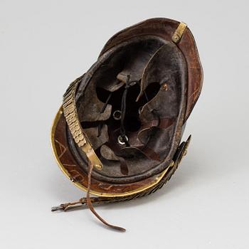 A Swedish Royal military helmet m/ 1894, early 20th century.