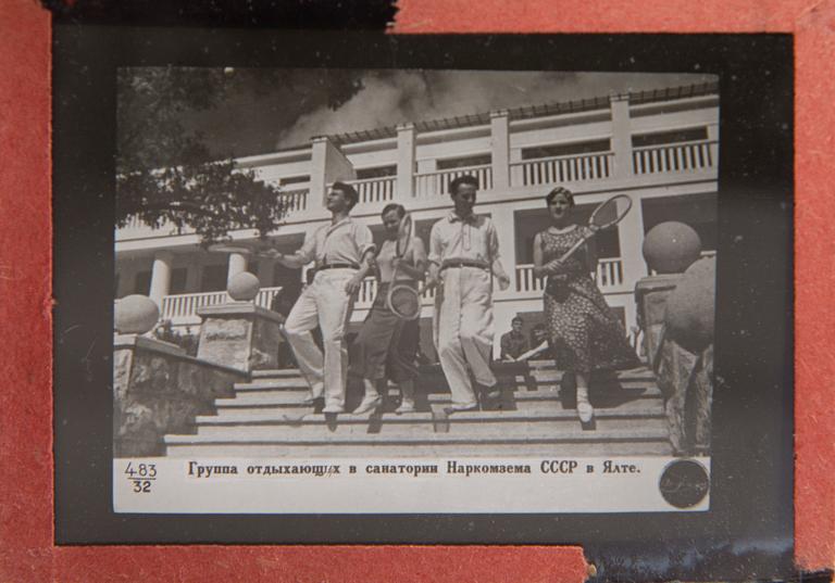 DIABILDER, 45 st, Sovjetunionen, 1930-talet.