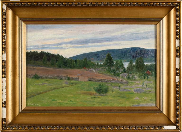 ELIAS ERDTMAN, olja på duk, signerad.