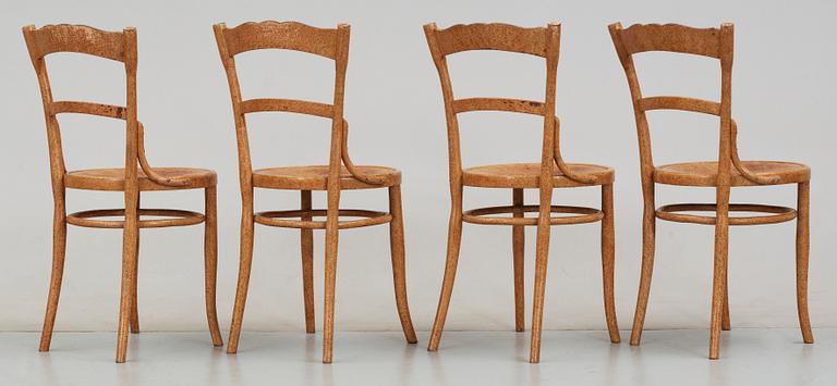 STOLAR, 4 st. J & J Kohn, Wien, 1900-talets första hälft.