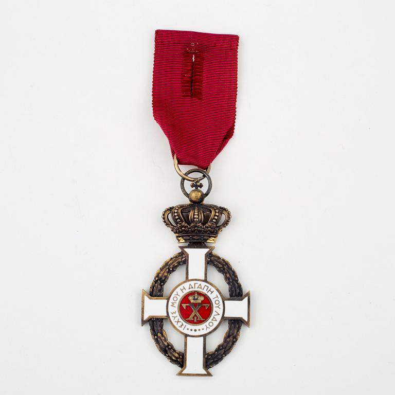 ORDER OF GEORGE I, medalj, Grekland.