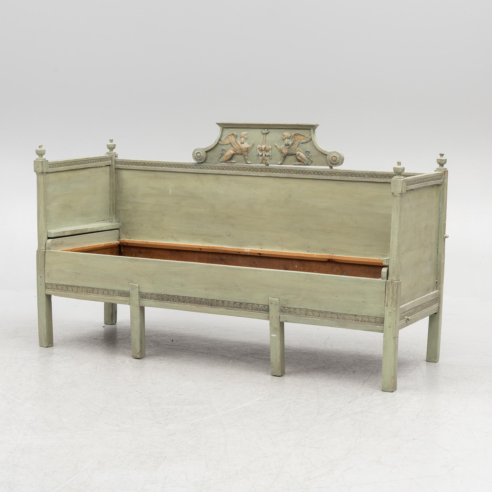 Sofa, Late Gustavian, circa 1800.