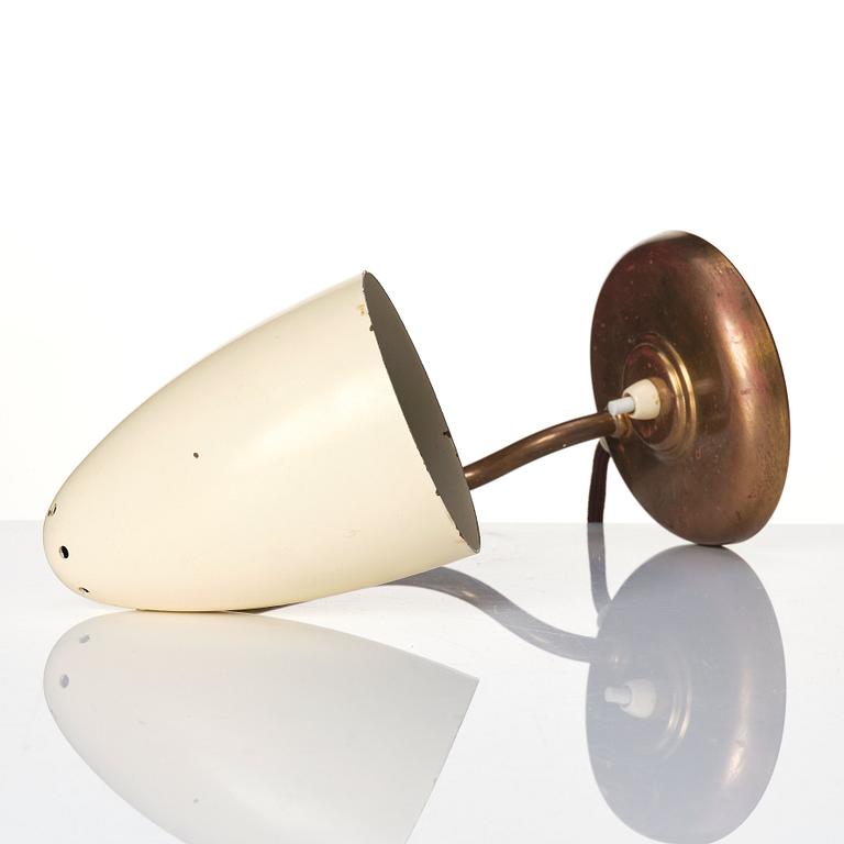 Harald Notini, bordslampa, modell "15480", Arvid Böhlmarks Lampfabrik, Stockholm 1940-tal.