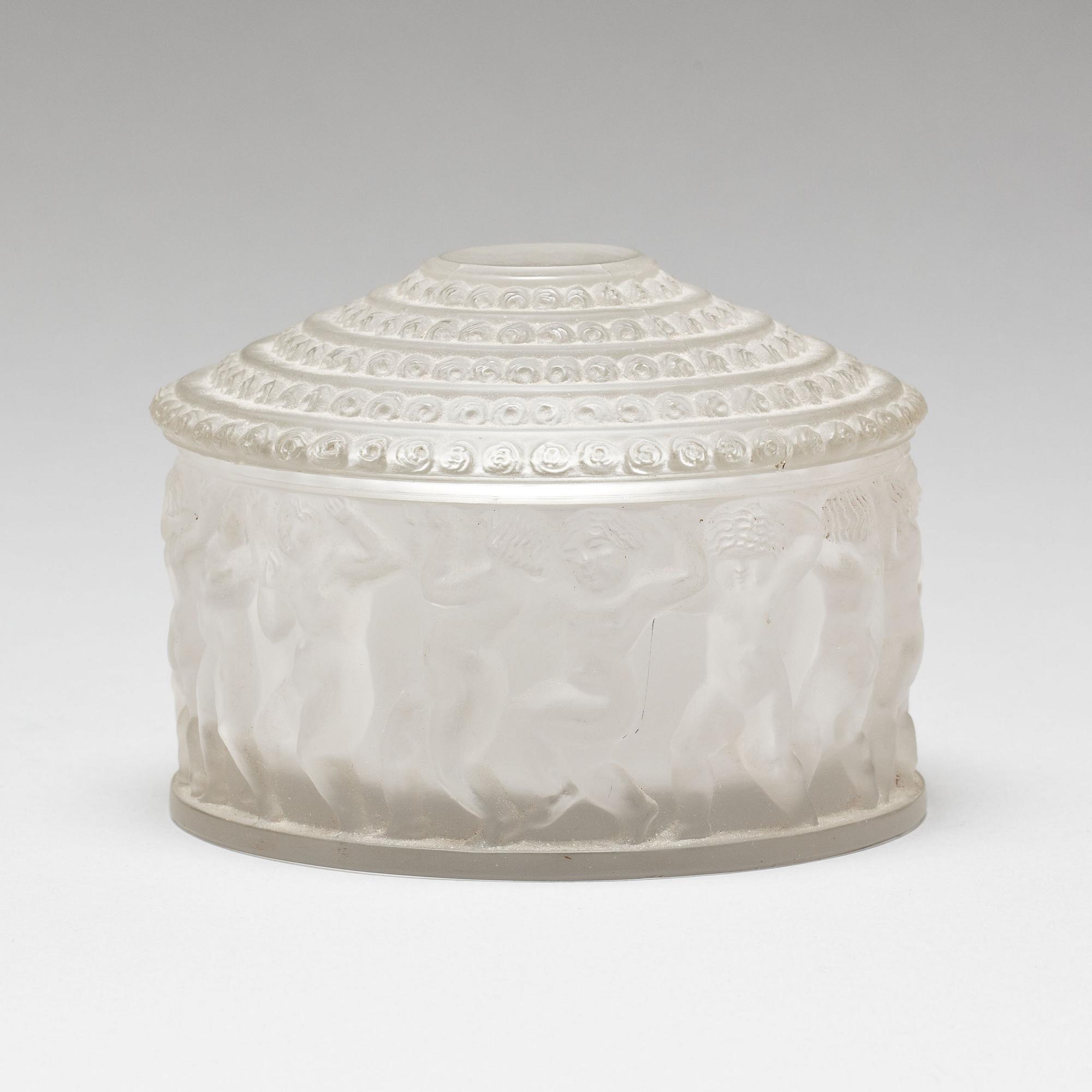 ASK MED LOCK, glas Lalique.
