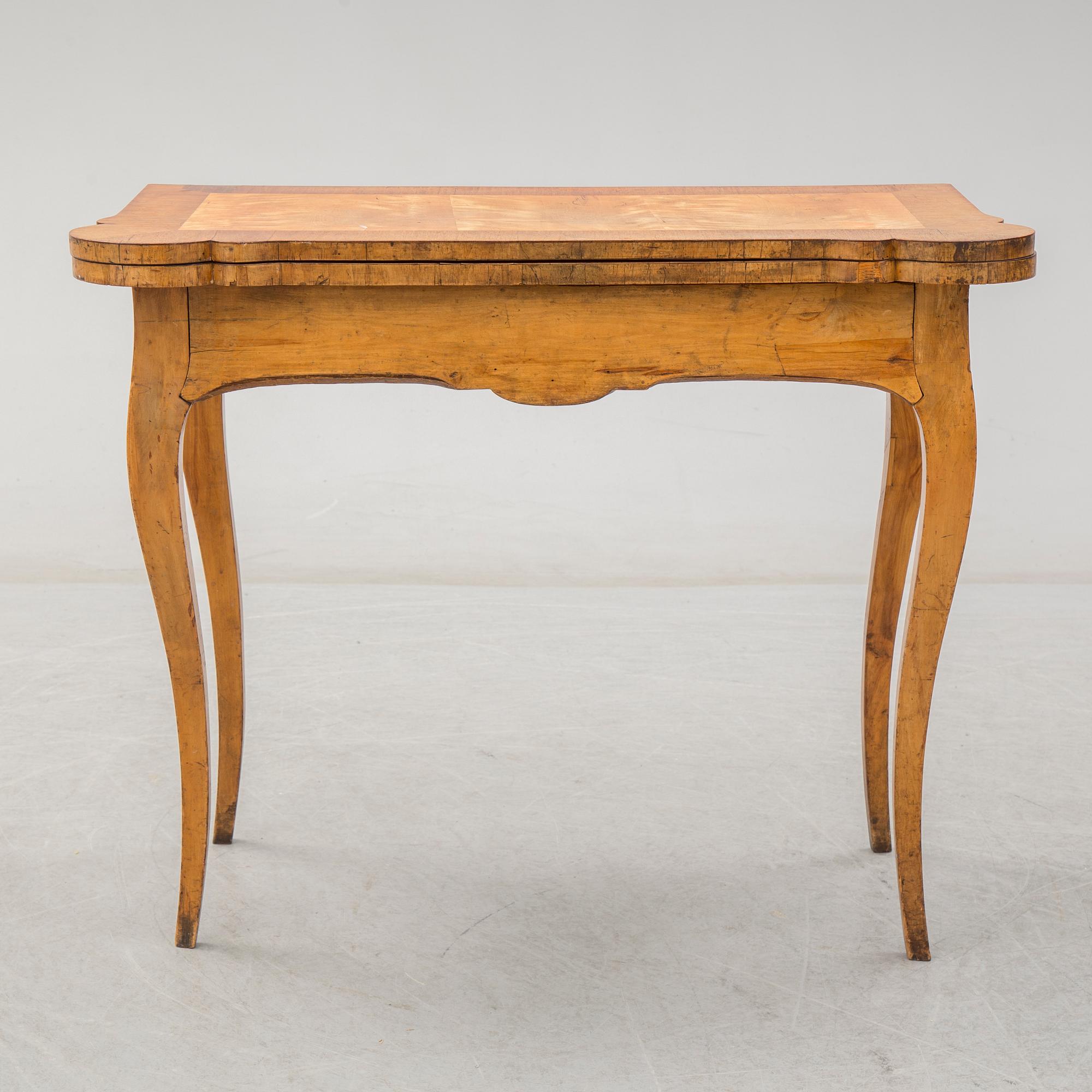 SPELBORD, rokoko, 1700-tal.