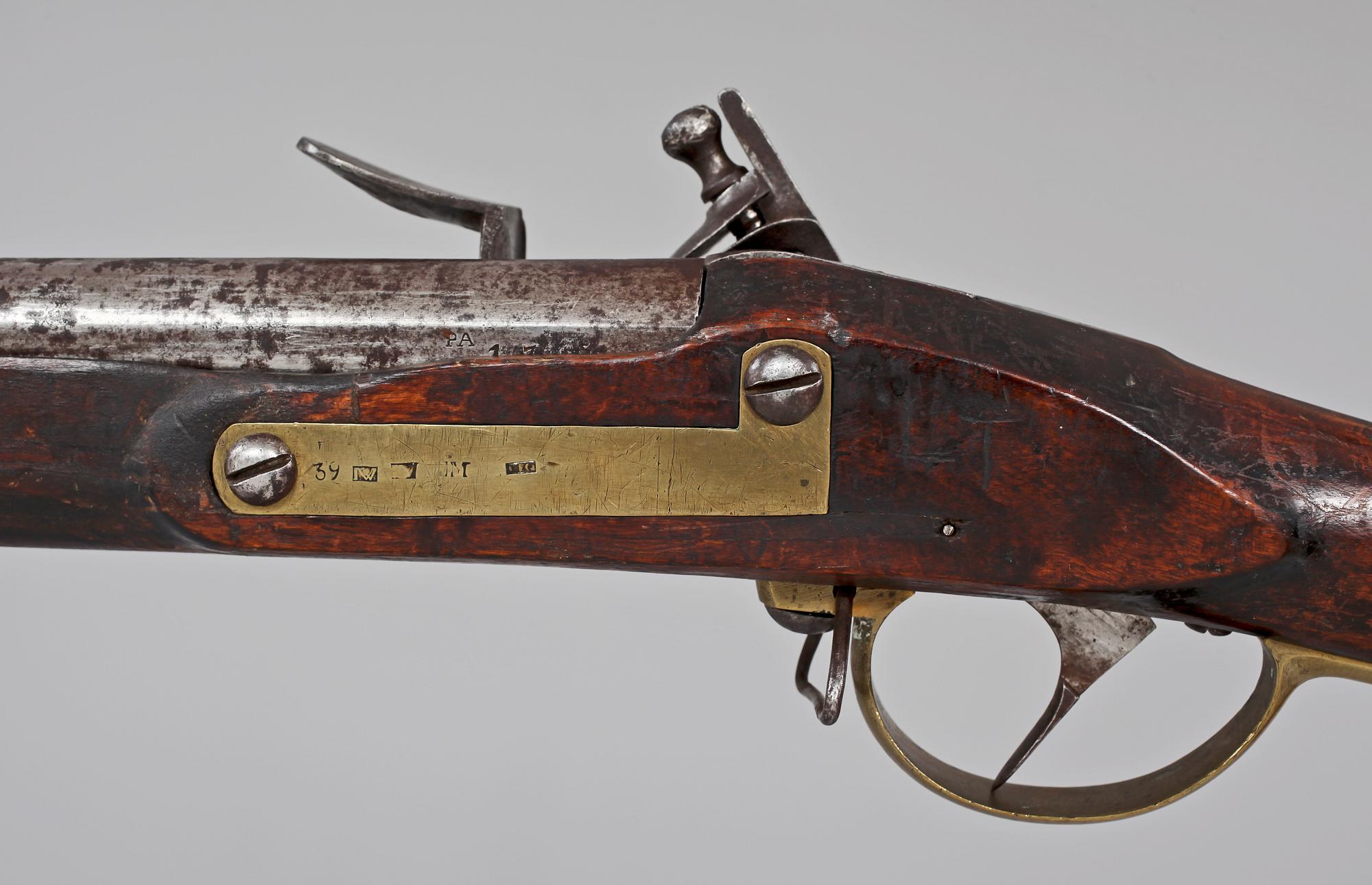 FLINTLÅSGEVÄR, m/1791.