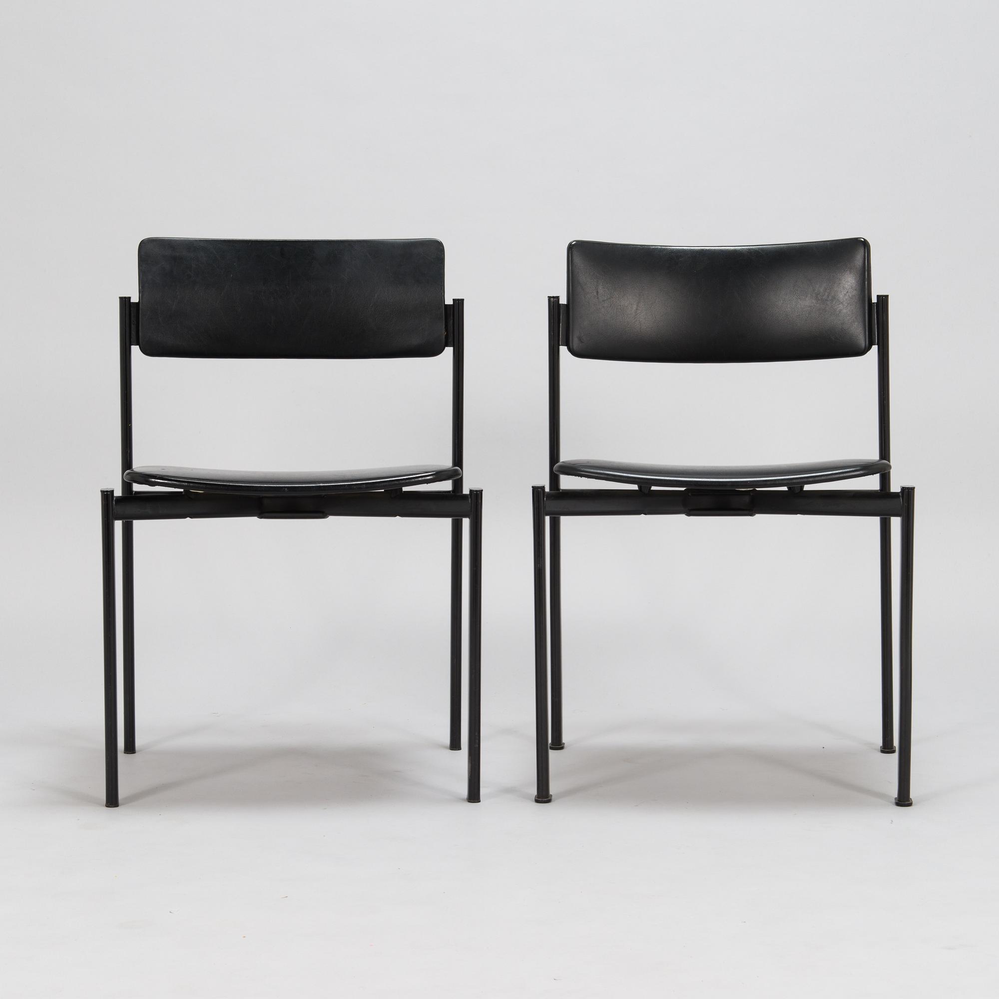 Ilmari Tapiovaara, tuoleja, 4+1 kpl, "Kiki" Merva 1900-luvun loppu.