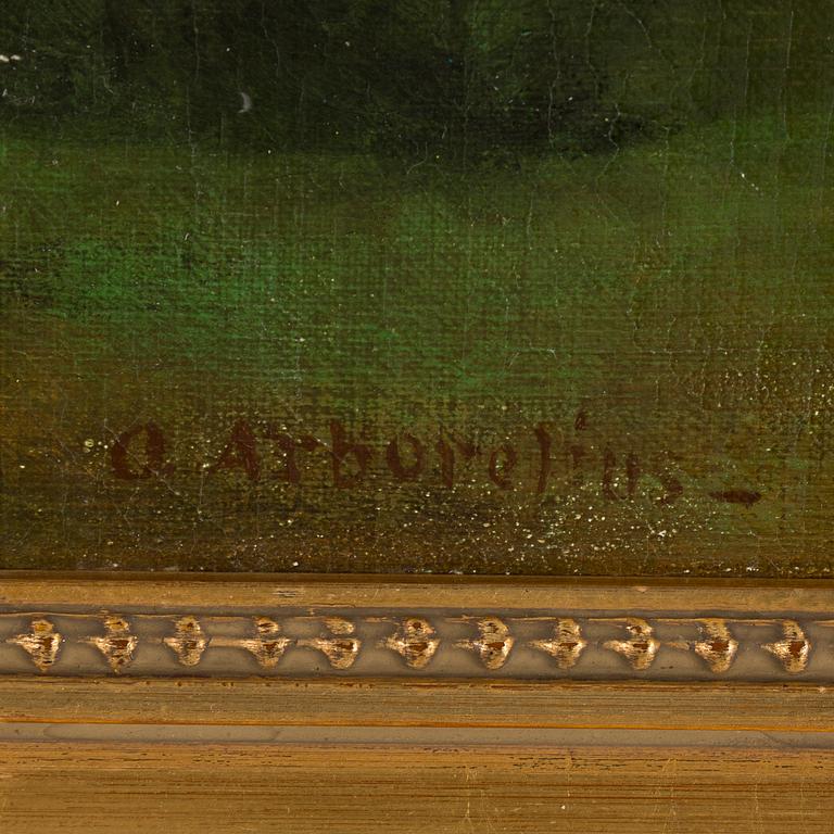 OLOF ARBORELIUS, oil on canvas, signed.