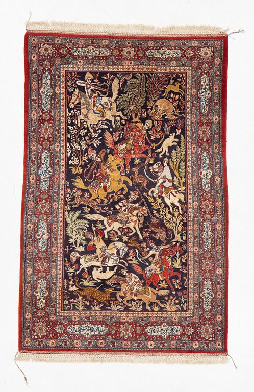 Matta semiantik  Pakistan/Indien, ca 210 x 137 cm.