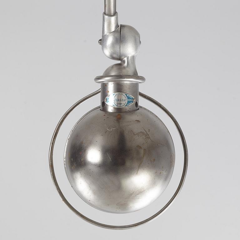 A industrial lamp, 20th century.