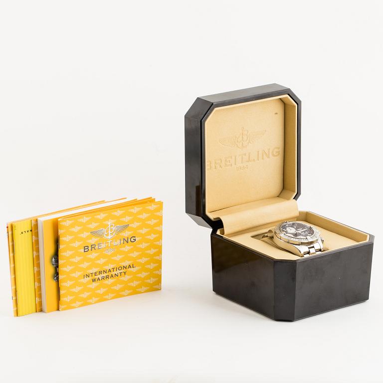 Breitling, Chrono SuperOcean (500M/1650FT), Chronometre, chronograph, wristwatch, 42 mm.