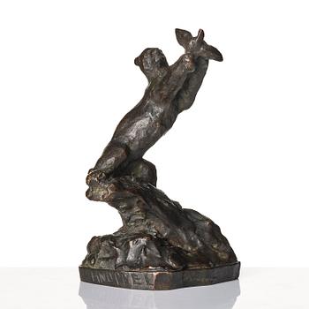 Arvid Knöppel, Lynx with bird.