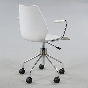A office chair by Vico Magistretti, Kartell, 21th century.