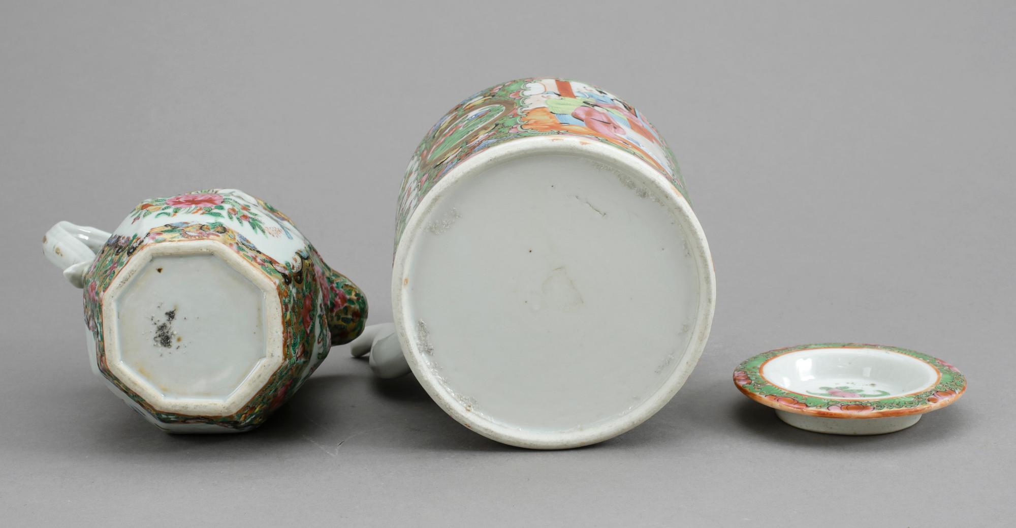 TEKANNA samt KANNA, Kanton, 1800/1900-tal.