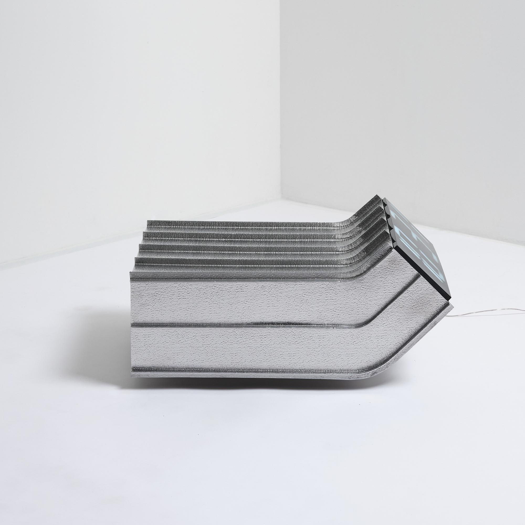 David Taylor, a unique clock, "Floor Clock", Studio Mellösaverken, Sweden, 2025.