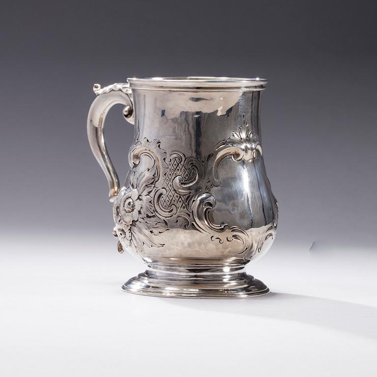 STOP, silver, London 1862. Vikt 282 g.